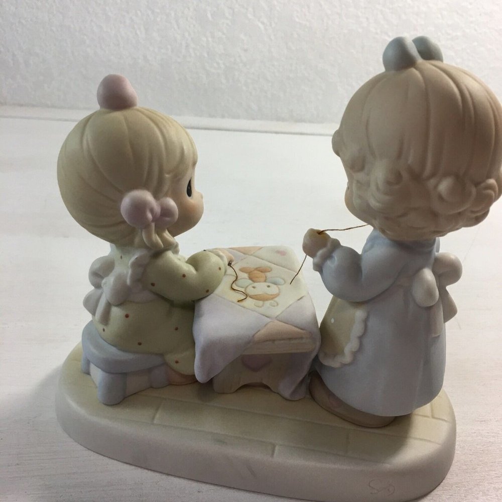 Precious Moments “Friends Are Forever Sew Bee It”. 1998  #455903 - Picture 4 of 7